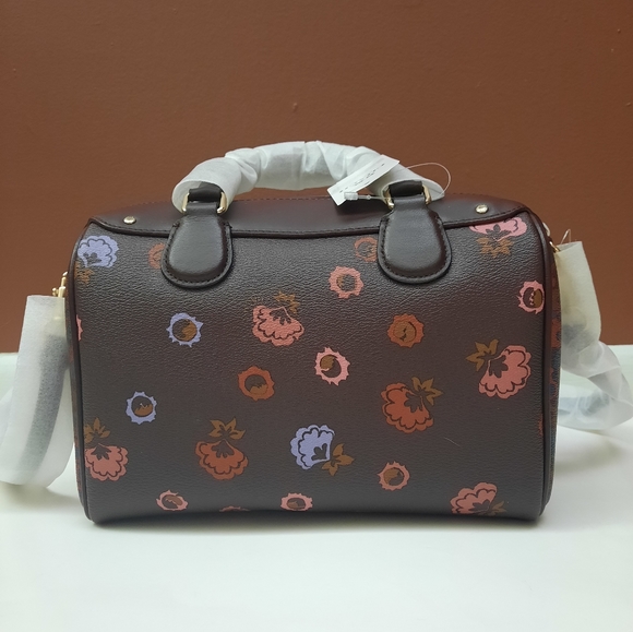 NWT Coach Mini Bennett satchel with Primrose Floral print - Picture 2 of 16